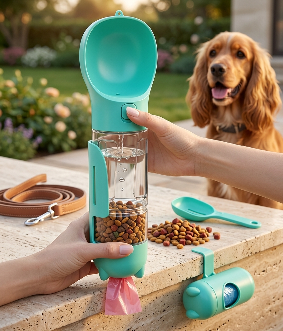 Zampilla™  -  La Borraccia 4 in 1