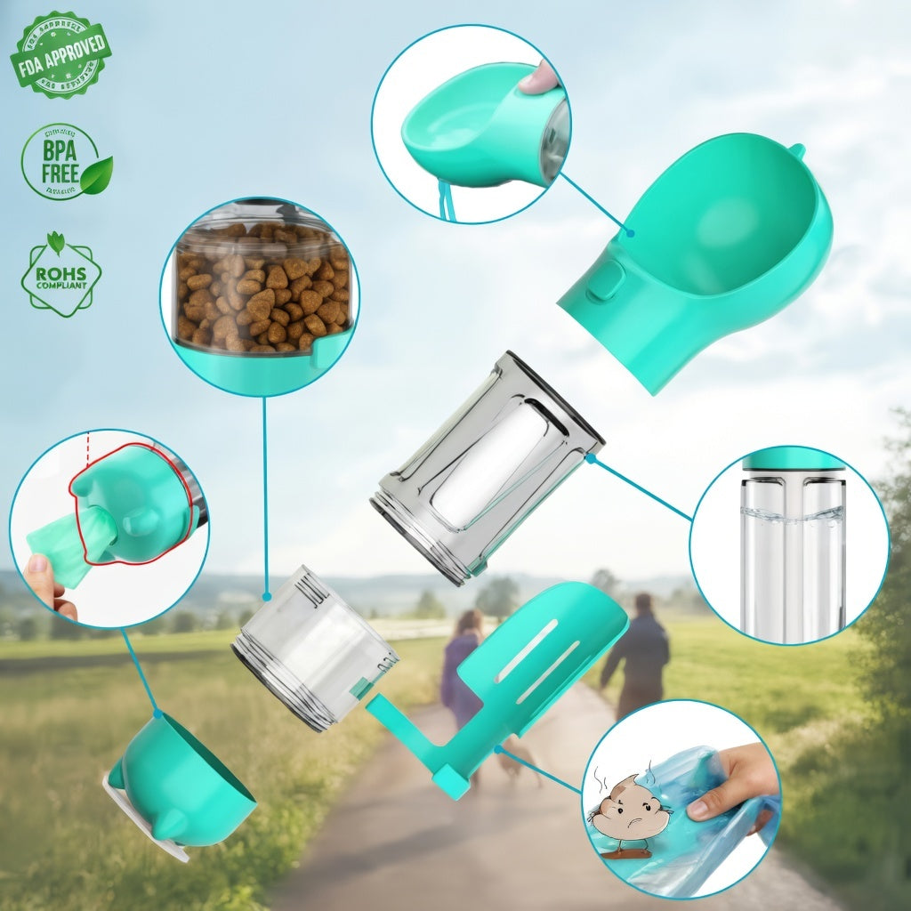 Zampilla™  -  La Borraccia 4 in 1